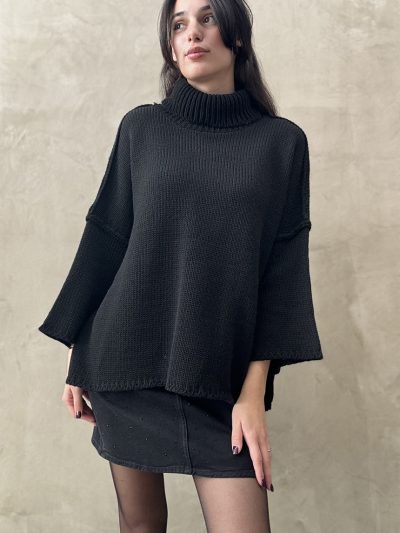 Πουλόβερ ζιβάγκο Icon black