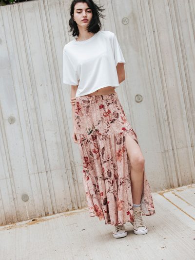 Εμπριμέ φούστα