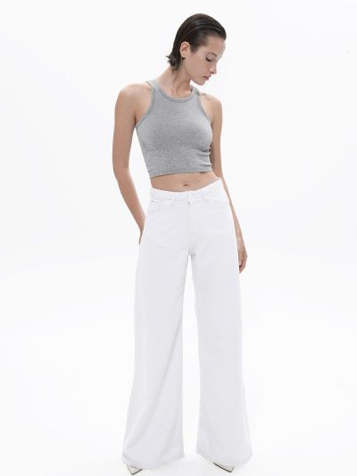 Belen White denim pants