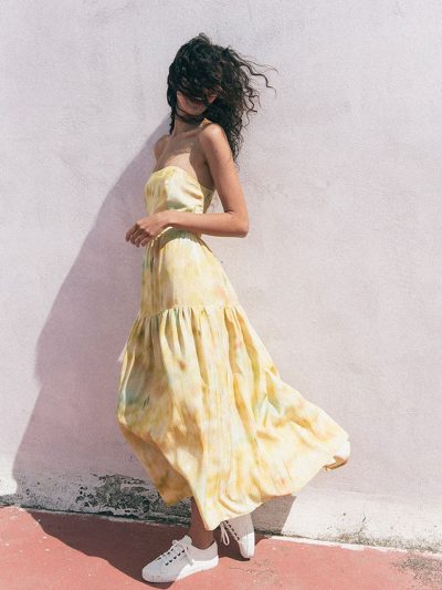 Φόρεμα στράπλες