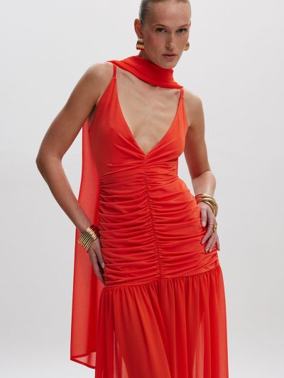 Eliza Aperol Dress