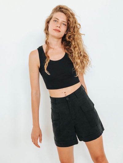 Σόρτς με ρεβέρ