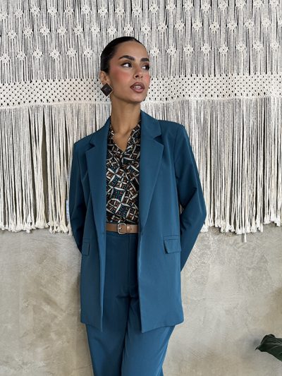 Σακάκι Olivia petrol