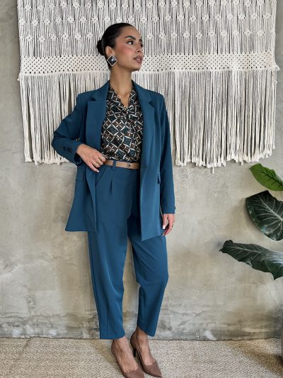 Παντελόνι Olivia petrol