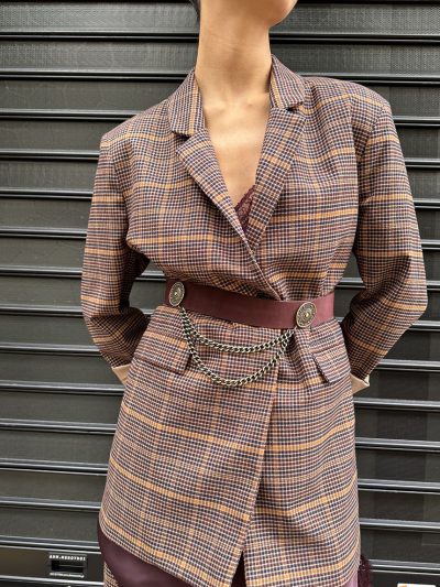 Δερμάτινη ζώνη Panoraia