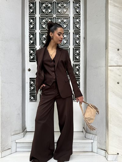 Σακάκι Abia brown