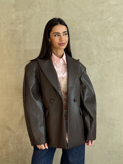 blazer eco - leather