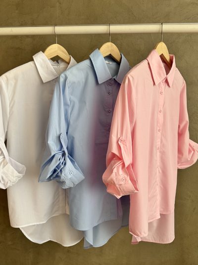 Πουκάμισο ποπλίνα Meline