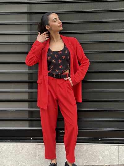 Παντελόνι Olivia red