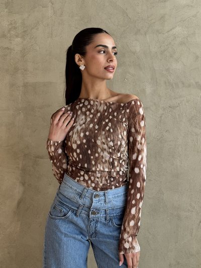 Κορμάκι εμπριμέ