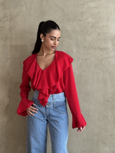 Κορμάκι με βολάν